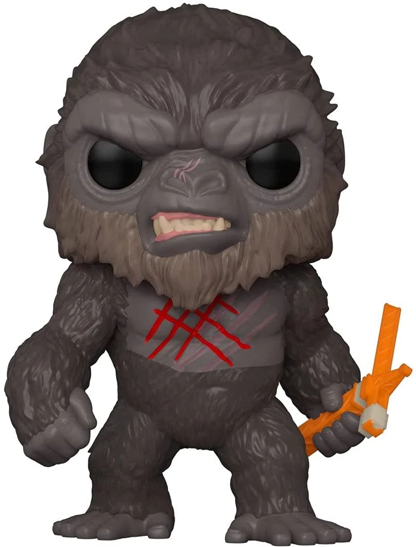 Funko POP Movies: Godzilla Vs Kong - Battle Scarred Kong Funko Pops! 3 Funko POP Movies: Godzilla Vs Kong - Battle Scarred Kong Funko Pops!