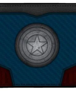 Bioworld Captain America - Carbon Fiber Bi-Fold Wallet