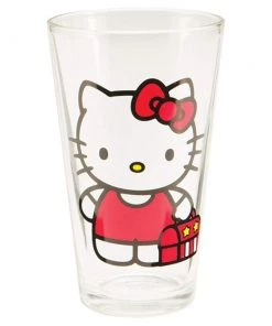 Vandor Hello Kitty 4 Pc 16 Oz Glass Set, Multicolor 10 Vandor Hello Kitty 4 Pc 16 Oz Glass Set, Multicolor