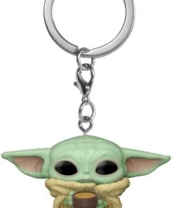 Funko Pop! Keychain: The Mandalorian - The Child With Cup Star Wars
