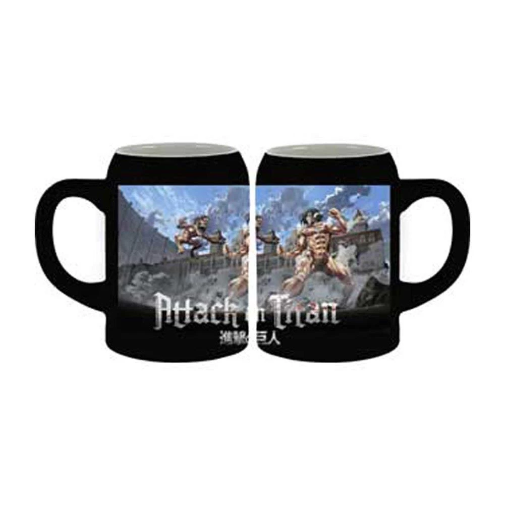 Surreal Entertainment Anime Attack On Titan - Titans Fight Ceramic Stein 3 Surreal Entertainment Anime Attack On Titan - Titans Fight Ceramic Stein