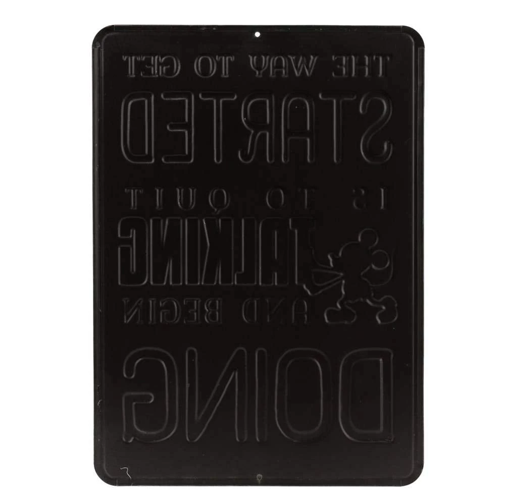 Disney Open Road Brands Mickey Mouse Embossed Metal Sign 5 Disney Open Road Brands Mickey Mouse Embossed Metal Sign