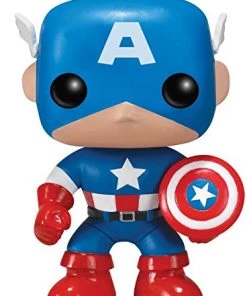 Funko Funko Pops! Marvel: Classic Captain America Pop Vinyl Figure
