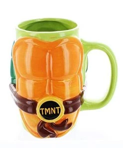 JUST FUNKY TMNT Muscles Ceramic Coffee Mug Houseware