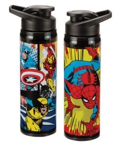 Vandor Marvel Comics 24 Oz Stainless Steel Water Bottle