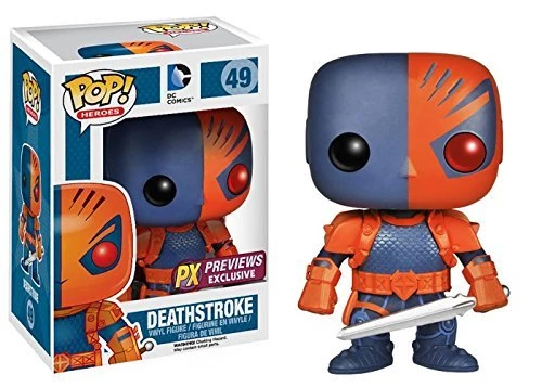 Funko Funko Pops! Pop DC Heroes - Deathstroke Vinyl Figure 3 Funko Funko Pops! Pop DC Heroes - Deathstroke Vinyl Figure