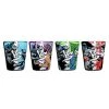 Silver Buffalo DC Comics Batman Vs Villains Mini Glass Set