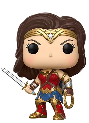 Funko POP! Movies: DC Justice League - Wonder Woman Toy Figure 4 Funko POP! Movies: DC Justice League - Wonder Woman Toy Figure