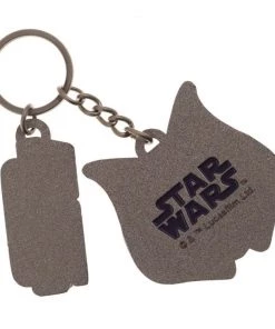 Bioworld Star Wars Ahsoka Tano Keychain With Metal Charm Disney