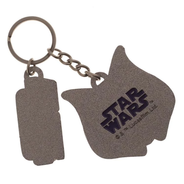 Bioworld Star Wars Ahsoka Tano Keychain With Metal Charm Disney 4 Bioworld Star Wars Ahsoka Tano Keychain With Metal Charm Disney