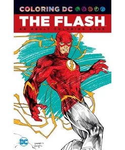 Diamond DC Comics Coloring Dc: The Flash+18 Adult Coloring Book