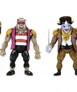 NECA Movies Teenage Mutant Ninja Turtles Turtle TIME Pirate Bebop & Rocksteady 7
