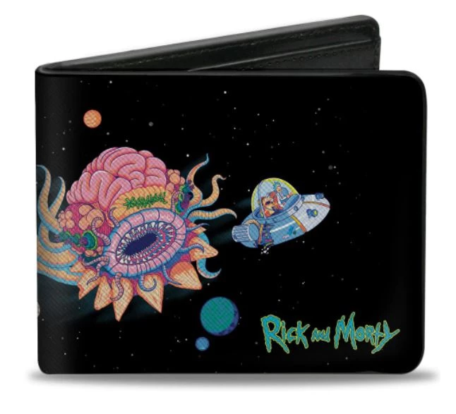 Buckle-Down Rick And Morty Space Cruiser Escape Scene Bi-Fold Wallet 3 Buckle-Down Rick And Morty Space Cruiser Escape Scene Bi-Fold Wallet