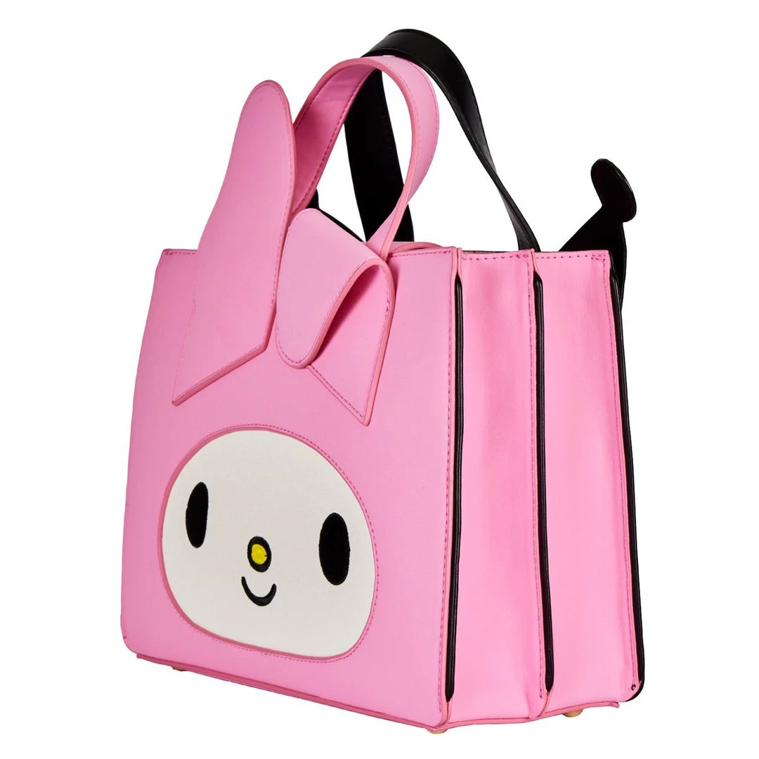 Loungefly Sanrio My Melody And Kuromi Double-Sided Crossbody Purse 5 Loungefly Sanrio My Melody And Kuromi Double-Sided Crossbody Purse