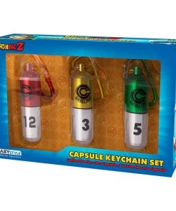 Abysse America Dragon Ball Z - Capsule Corp. Keychain 3-Pc. Set