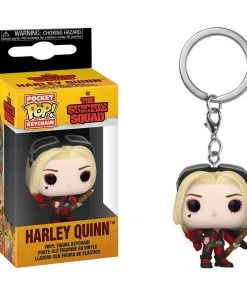 Funko Pop Keychain! The Suicide Squad Harley Quinn Bodysuit DC Comics