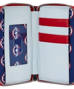 Loungefly The Falcon And Winter Soldier Cosplay Zip-Around Wallet 11 Loungefly The Falcon And Winter Soldier Cosplay Zip-Around Wallet