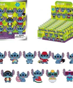 Monogram Lilo & Stitch Stitch Series 4 3D Foam Bag Clip Blind Bag