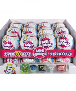 U.C.C. Distributing 5 Surprise Mini Brands Mystery Capsule Collectible Toy By ZURU