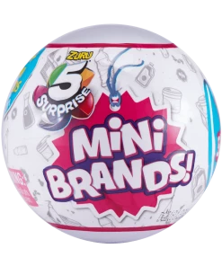 U.C.C. Distributing 5 Surprise Mini Brands Mystery Capsule Collectible Toy By ZURU