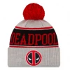 New Era Marvel Deadpool One Size Beanie With Pom