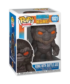 Funko POP Movies: Godzilla Vs Kong- Kong W/Battle Axe