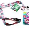 Monogram Alice In Wonderland Lanyard With Soft Touch Dangle Cheshire Cat Disney
