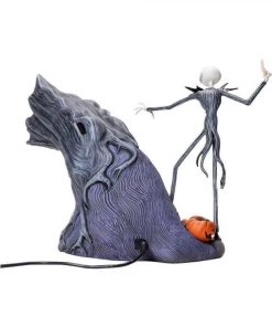Enesco The Nightmare Before Christmas Levitation Zero And Jack 'Light-Up'