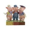 Enesco Three Little Pigs - Squealing Siblings Figurine