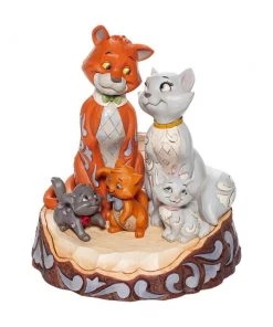 Enesco Disney Traditions Aristocats Carved By Heart Figure