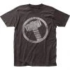 Impact Marvel - Thor Distressed Logo Adult Fitted T Shirt