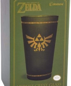 Paladone The Legend Of Zelda Zelda Hyrule Crest Glass