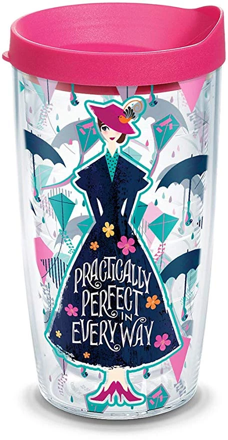 Tervis Disney Mary Poppins "Practically Perfect Every Way" 24 Oz Tumbler 3 Tervis Disney Mary Poppins "Practically Perfect Every Way" 24 Oz Tumbler