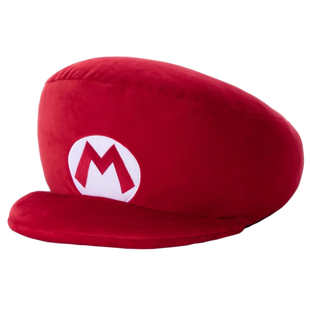 TOMY Nintendo Super Mario Club Mocchi-Mocchi Mario Hat 16 Inch Plush Figure - Classic Red Mario Hat 3 TOMY Nintendo Super Mario Club Mocchi-Mocchi Mario Hat 16 Inch Plush Figure - Classic Red Mario Hat