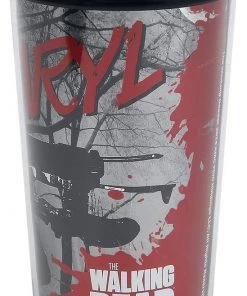 JUST FUNKY TV Series The Walking Dead Daryl Dixon Crossbow 16 Oz. Travel Mug