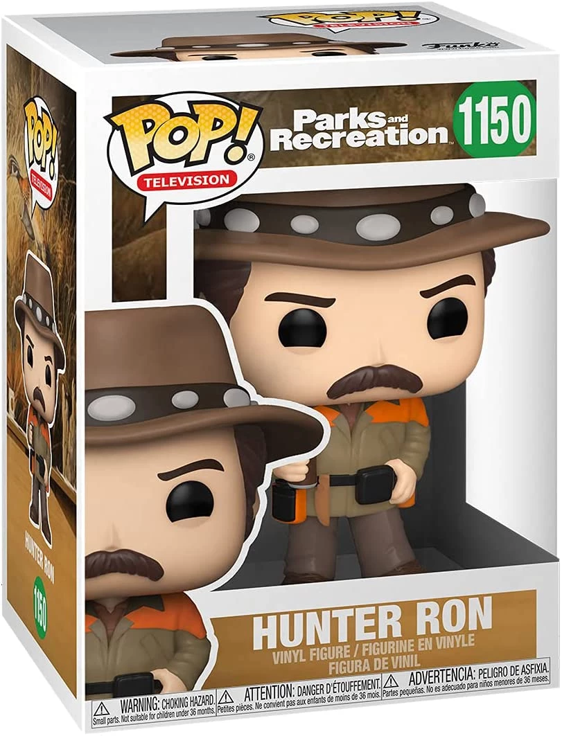 Funko Pops! Funko Pop! TV: Parks And Rec - Hunter Ron W/Chase 4 Funko Pops! Funko Pop! TV: Parks And Rec - Hunter Ron W/Chase