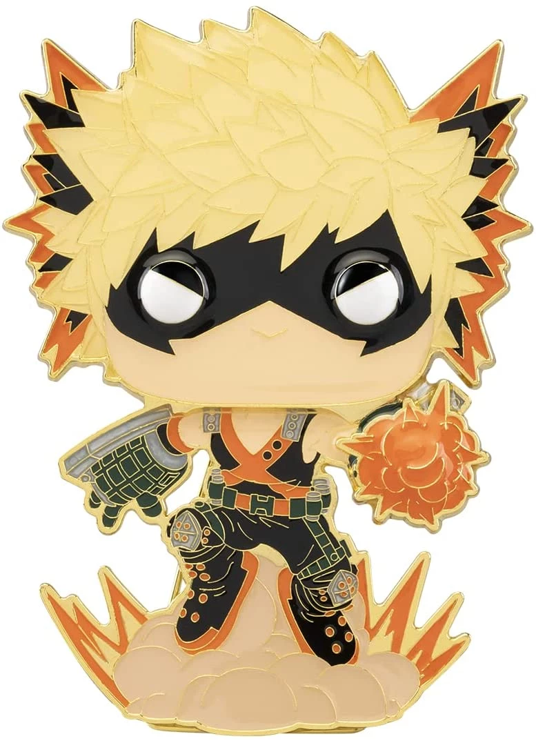 Funko Pop! Sized Pin: My Hero Academia - Bakugo With Chase 3 Funko Pop! Sized Pin: My Hero Academia - Bakugo With Chase