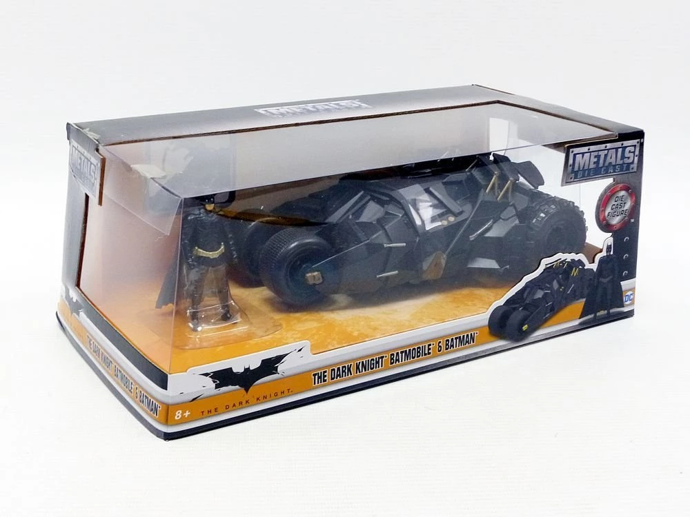 Toy Wonders Jada Toys Boys Metals 1:24 2008 Batmobile With Figure (2 Piece) 7 Toy Wonders Jada Toys Boys Metals 1:24 2008 Batmobile With Figure (2 Piece)