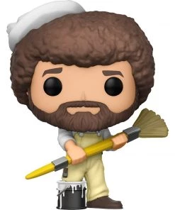 Funko Pop TV: Bob Ross - Bob Ross In Overalls Vinyl Figure Funko Pops!