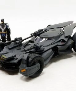 Toy Wonders Jada Toys DC Comic Justice League Batmobile With Tact Suit Batman Figure DC Comics