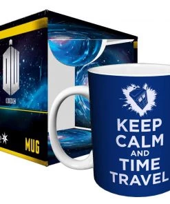 Culturenik TV Series Doctor Who Keep Calm And Time Travel 11 Oz. Mug