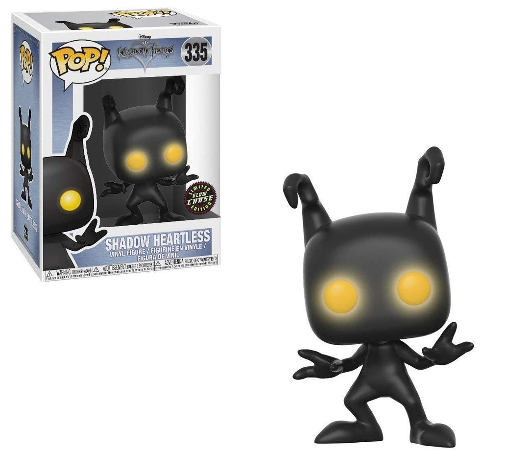 Funko Pop! Disney: Kingdom Hearts - Shadow Heartless CHASE Version Glow Eyes Vinyl Figure (Bundled With Pop BOX PROTECTOR CASE) Funko Pops! 7 Funko Pop! Disney: Kingdom Hearts - Shadow Heartless CHASE Version Glow Eyes Vinyl Figure (Bundled With Pop BOX PROTECTOR CASE) Funko Pops!