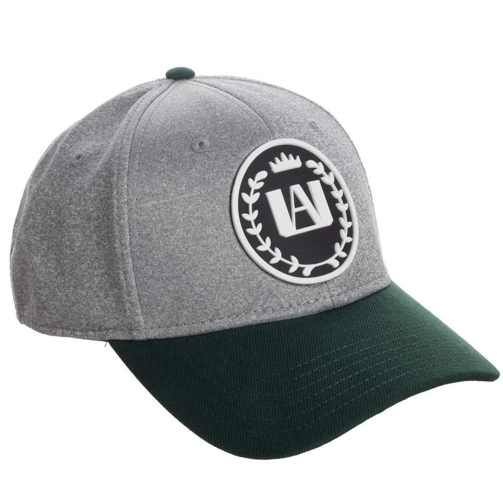 Bioworld My Hero Academia Anime UA Academy Grey Flex Fit Hat 5 Bioworld My Hero Academia Anime UA Academy Grey Flex Fit Hat