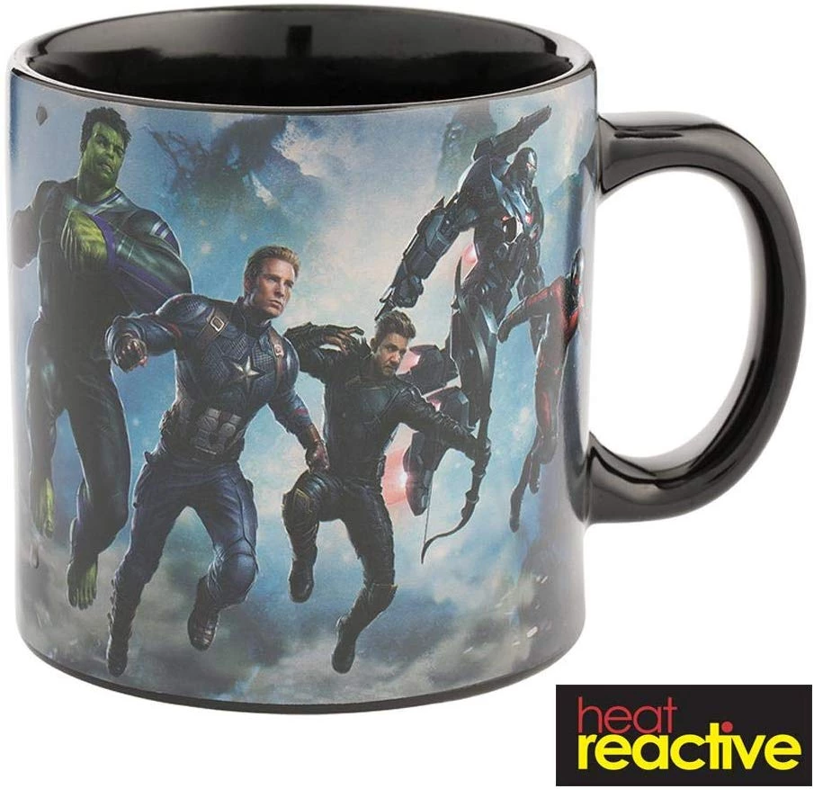 Vandor Marvel Avengers: Endgame 20 Oz. Heat Reactive Ceramic Mug 4 Vandor Marvel Avengers: Endgame 20 Oz. Heat Reactive Ceramic Mug