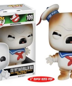 Funko POP Movies: Toasted Stay Puft Marshmallow Man Figure, 6"