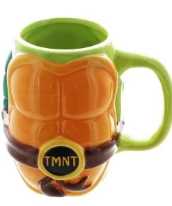 Movies JUST FUNKY Teenage Mutant Ninja Turtles Molded Shell Mug