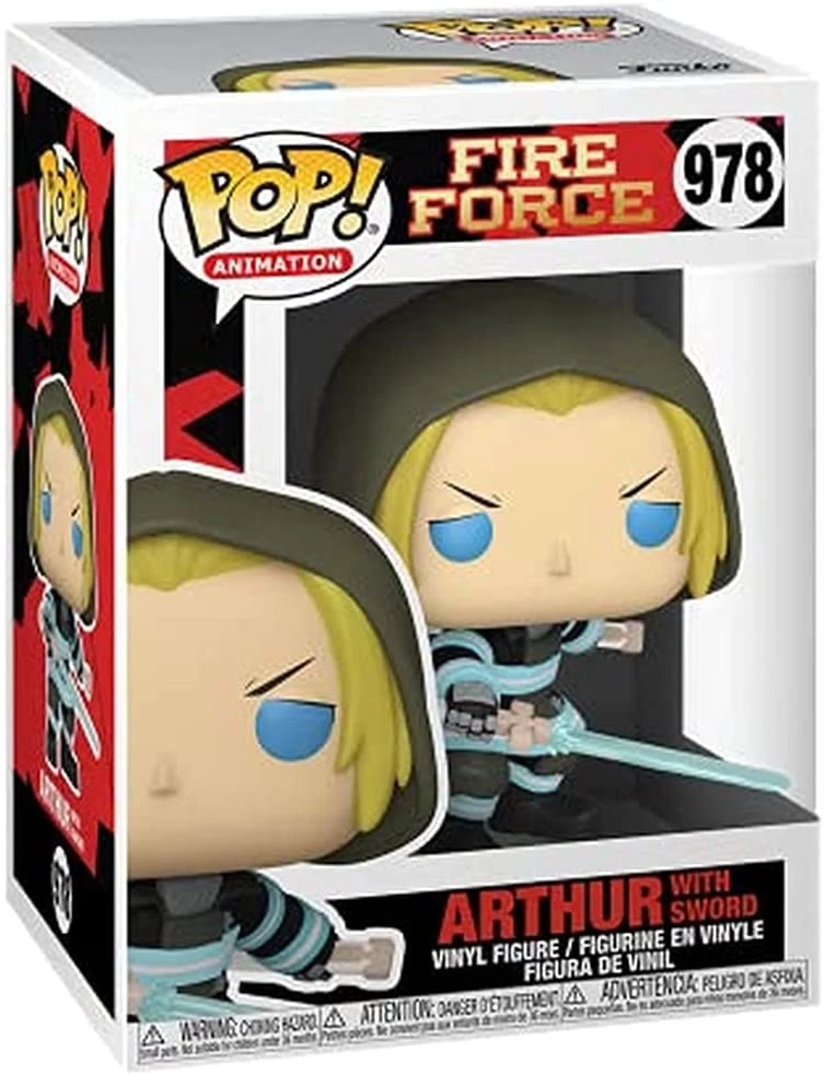 Funko Pop! Animation: Fire Force - Arthur With Sword 5 Funko Pop! Animation: Fire Force - Arthur With Sword