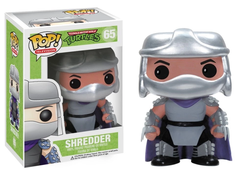 Funko Teenage Mutant Ninja Turtles Shredder Vinyl POP! Figure 3 Funko Teenage Mutant Ninja Turtles Shredder Vinyl POP! Figure