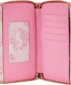 Loungefly Disney Princesses Tattoo Zip Around Wallet