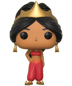 Jasmine: Funko POP! Disney X Aladdin Vinyl Figure + Classic Disney Trading Card Funko Pops!